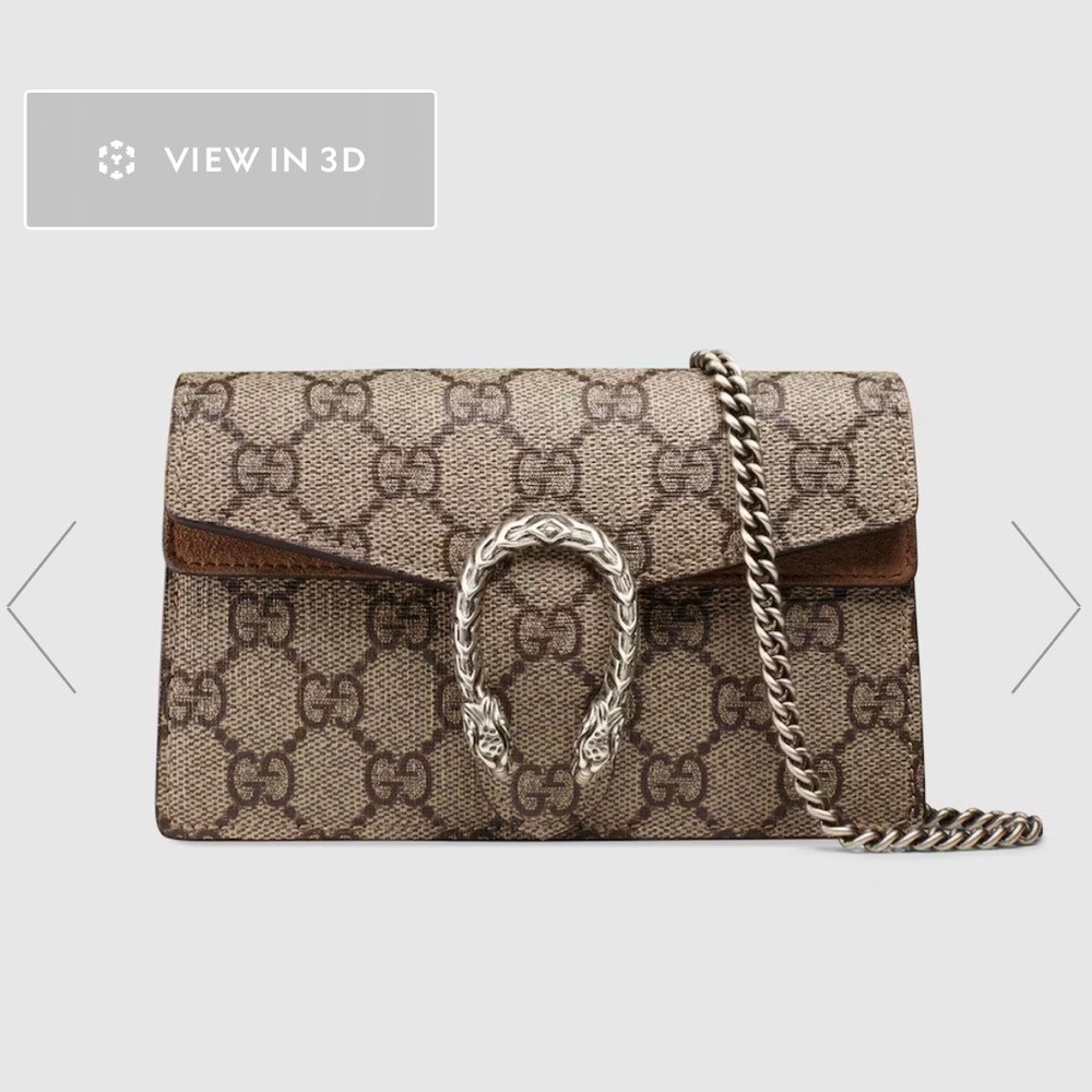 Gucci Dionysis Super Mini Bag GG Supreme